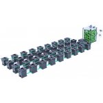 Alien Hydroponics Aero 36Pot Black 15 l – Hledejceny.cz