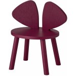 Nofred Mouse dětská židle burgundy