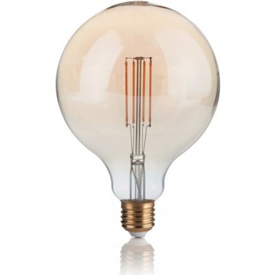 Lampadina VINTAGE GLOBO LED filamentová žárovka E27 4W 480lm 2200K nestmívatelná, jantarová – Hledejceny.cz