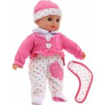 Alltoys Bambolina Bebe 34 cm s 50 českými slovy – Zboží Dáma