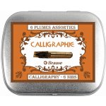 Brause kaligrafická perka Calligraphie sada 6 ks – Zboží Dáma