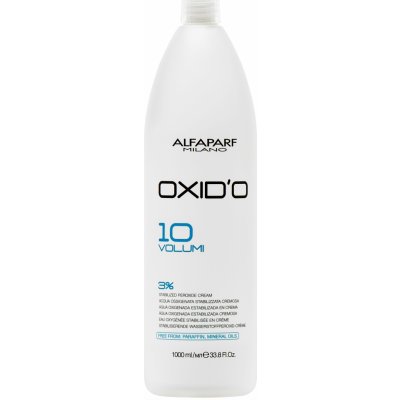 Alfaparf Milano Oxid'o Stabilized Peroxide Cream krémový vyvíječ 10 Vol. 3 % 1000 ml – Zboží Mobilmania