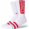 Stance Og white/red