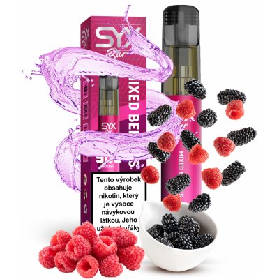 Syx Bar Mixed Berries LTD 16,5 mg 1000 potáhnutí – Zboží Dáma