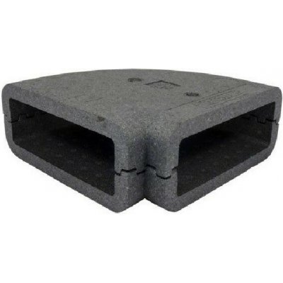 Dalap Izolace pro 90st. čtyřhranné PVC koleno 204 x 60 mm – Hledejceny.cz