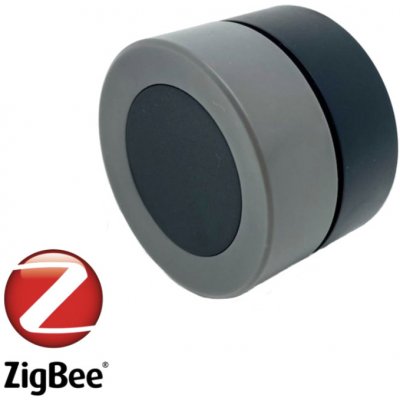 SMART ZIGBEE Černo-šedý přenosný ovladač scén s otočným tlačítkem – Zbozi.Blesk.cz