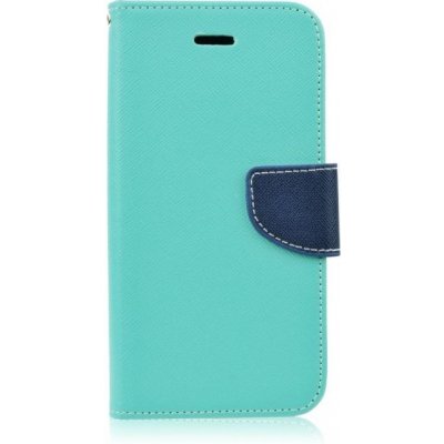 Pouzdro Fancy Book mátově-Apple iPhone 6/6S modré – Zboží Mobilmania