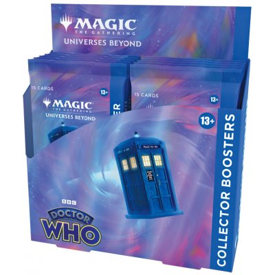 Wizards of the Coast Magic The Gathering Universes Beyond Doctor Who Collector Booster Box – Sleviste.cz