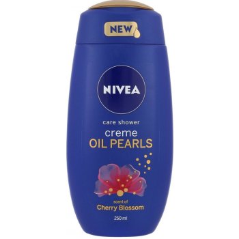 Nivea Creme Oil Pearls sprchový gel Cherry Blossom 250 ml