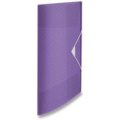 Esselte Colour´Breeze spisové desky A4, levandulová s gumičkou – Zboží Živě