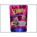 Krmivo pro kočky Schmusy ryba & tuňák & rýže 100 g