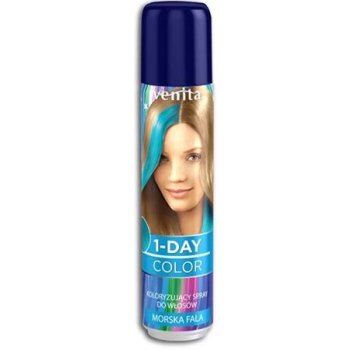 Venita 1-day Color barevný spray na vlasy modrá 50 ml