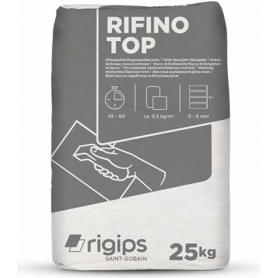 RIGIPS Rifino Top Tmel 25kg – Zboží Mobilmania