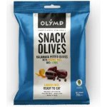 Olymp Kalamata tmavé olivy bez pecky s pomerančovou kůrou a bylinkami 70g – Zboží Dáma