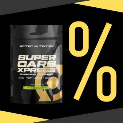 Scitec Nutrition SuperCarb Xpress 1000 g – Hledejceny.cz