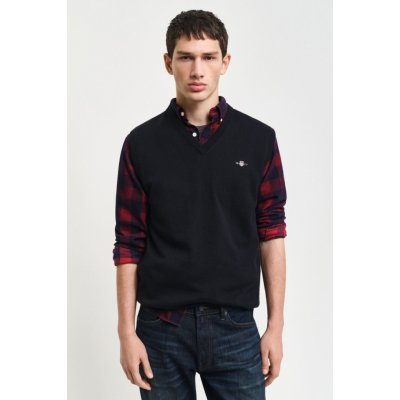 Gant Classic Cotton Slipover black – Zboží Dáma