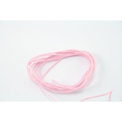 Klobouková kulatá pruženka - růžová - průměr 0,12 cm – Zboží Dáma