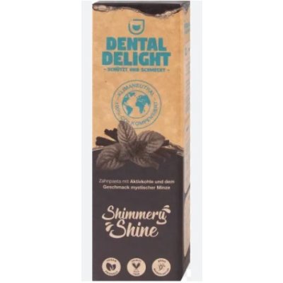 Dental Delight Shimmery Shine s aktivním uhlím 75 ml – Hledejceny.cz