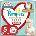 Pampers Premium Care Pants 5 34 ks – Zbozi.Blesk.cz