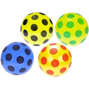 Soft míč s puntíky 22cm plastový balon modrý od 60 Kč - Heureka.cz