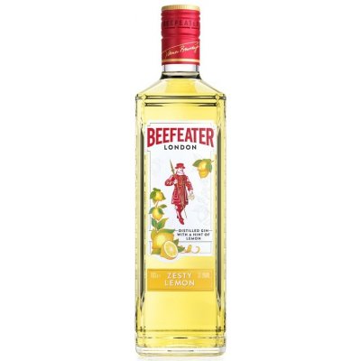 Beefeater Gin Zesty Lemon 37,5% 1 l (holá láhev)