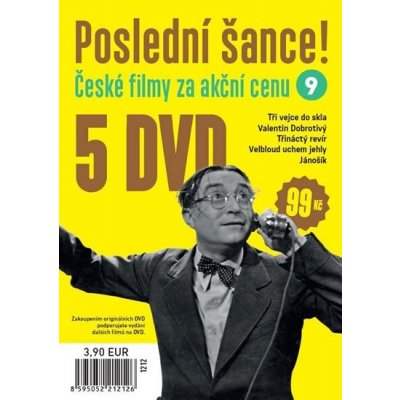 POSLEDNÍ ŠANCE 9 - Pošetky DVD – Zboží Mobilmania