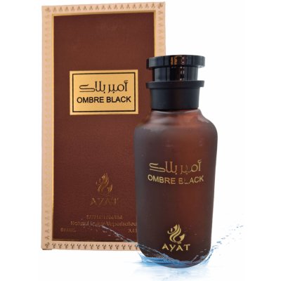 Ayat BLACK OMBRE parfémovaná voda pánská 100 ml – Zboží Dáma