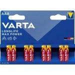 Varta Longlife Max Power AAA 8ks 4703101418 – Zbozi.Blesk.cz
