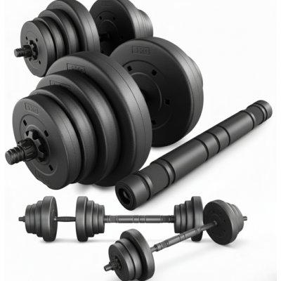 FITCHEMY bituminové činky a tyč 40 kg sada 2 x 20 kg – Zboží Mobilmania