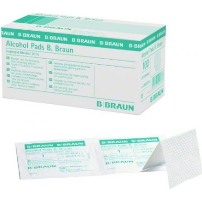 B. Braun Softa Swabs | dezinfekční čtverečky 100 ks – Hledejceny.cz