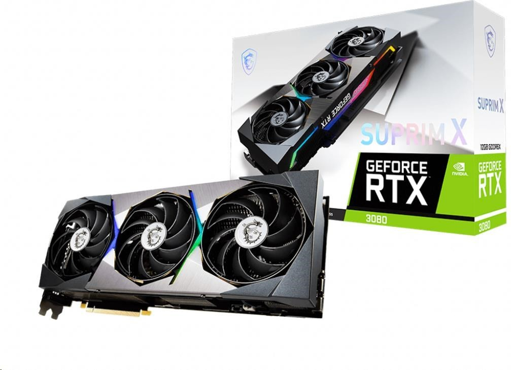 MSI GeForce RTX 3080 SUPRIM X 12G LHR
