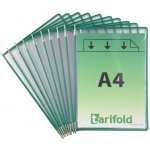 Office line Tarifold nástěnný držák10 kapes na výšku otevřené shora A4 – Zboží Dáma