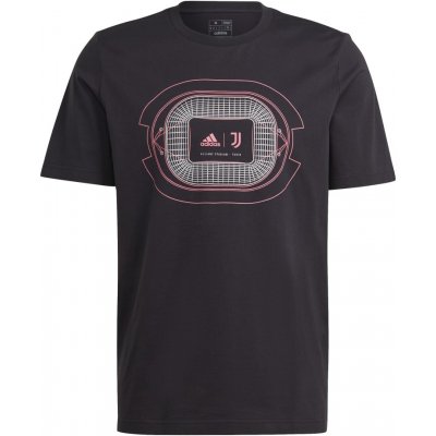 adidas tričko JUVENTUS FC Graphic Tee black – Zboží Mobilmania