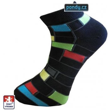 Pondy ponožky Mondrian designové snížené