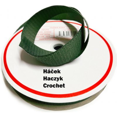 Pásek na suchý zip Háček, barva khaki 50 mm balení 25 m – Hledejceny.cz
