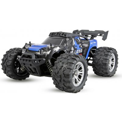 M-Land RC Truggy 48km/h 4WD RTR modrý, LED, Waterproof 1:16 – Hledejceny.cz