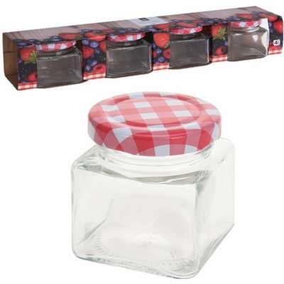 Orion zavařovací sklenice s víčkem 4 x 75ml – Zboží Mobilmania