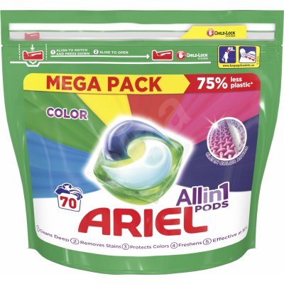 Ariel All in 1 Pods Color Kapsle na praní 70 PD – Hledejceny.cz