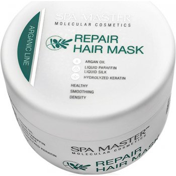 Arganic Line maska na vlasy s arganovým olejem - Obnovující 500 ml