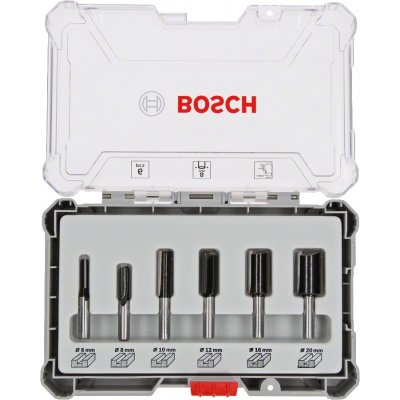 Sada drážkovacích fréz Bosch 8 mm stopka 6–20 mm 6 ks – Zboží Mobilmania