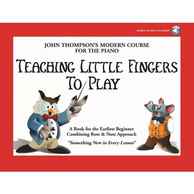Teaching Little Fingers to Play Revised Edition 2020 noty na snadný klavír + audio – Zboží Mobilmania