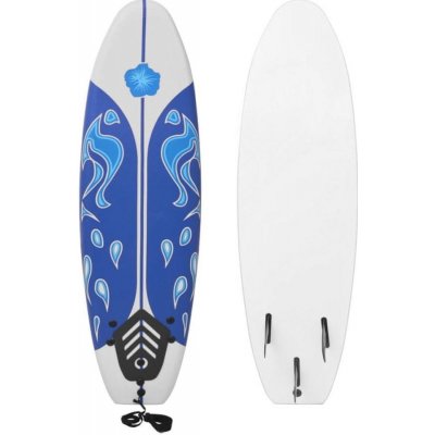 Greatstore Surfové prkno, 170 cm, modrá – Zboží Dáma