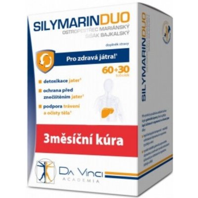 SILYMARIN DUO D.V. 60+30 tobolek – Hledejceny.cz