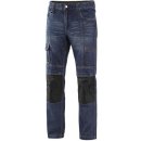 Pracovní oděv Canis Kalhoty jeans NIMES I pánské modro-černé b1 - CN-1490-071-411-46