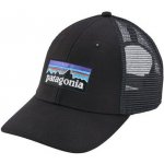 Patagonia P-6 Logo LoPro Trucker Hat Black – Sleviste.cz