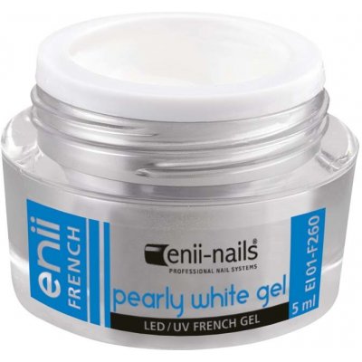 Enii Nails French perleťový bílý 5 ml