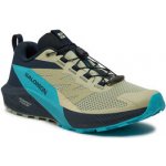 Salomon sense ride 5 Alfalfa/Carbon/Peablu L47458500 – Zboží Dáma