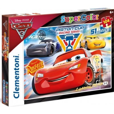 Clementoni CARS 3 104 dílků – Zboží Mobilmania