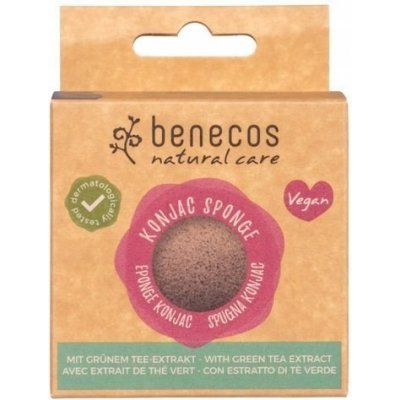 Benecos přírodní houba konjac zelený čaj – Zboží Dáma