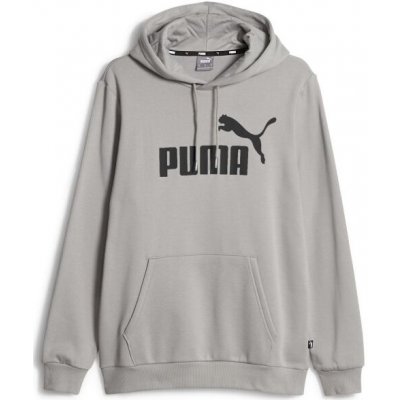 Puma Mikina Ess Big Logo 586687 Šedá Regular Fit